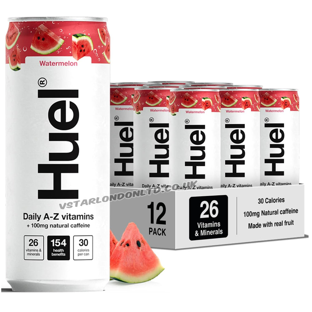 Huel Daily A-Z Vitamins Mixed Sparkling Drink 330ml (6 & 12 Cans)