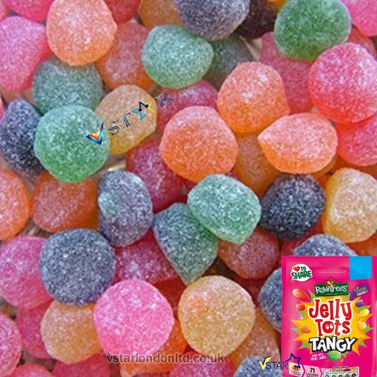 Rowntrees original Jelly Tots Tangy Sweets Perfect Sharing Loose(1 kg - 5 kg)