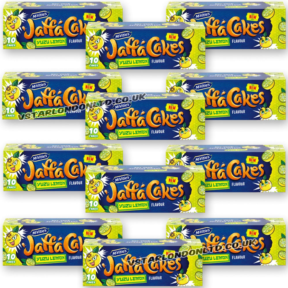 McVitie's Yuzu Lemon Jaffa Cakes 12 x 110g (10 Cakes per Pack)