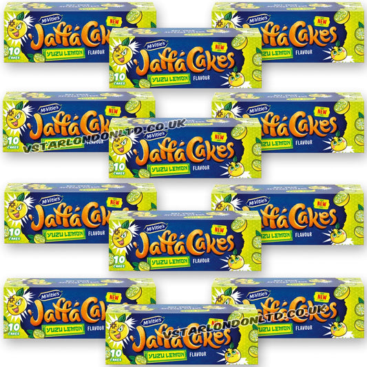 McVitie's Yuzu Lemon Jaffa Cakes 12 x 110g (10 Cakes per Pack)
