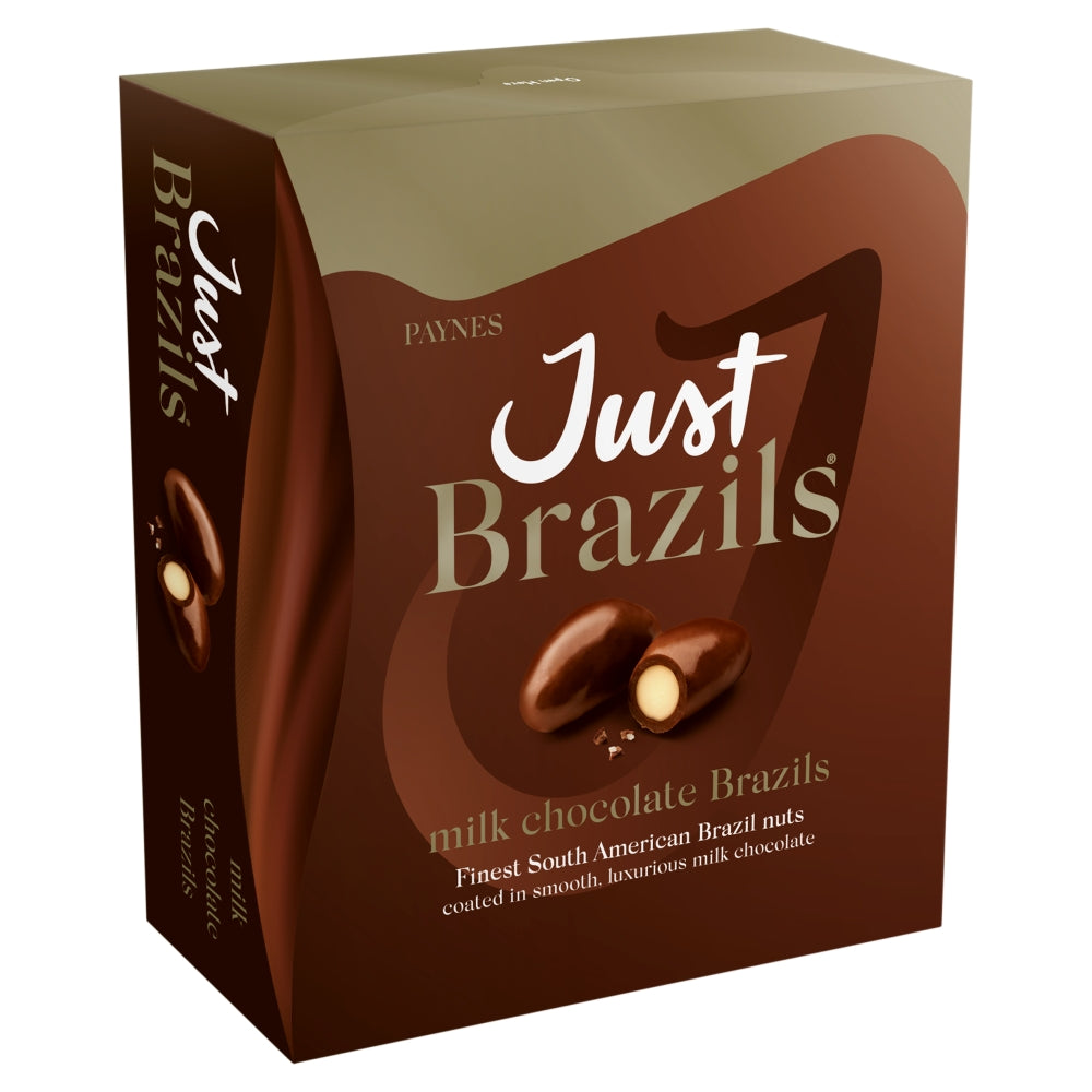 Just Brazils Milk Chocolate Brazils 3 x 150g
