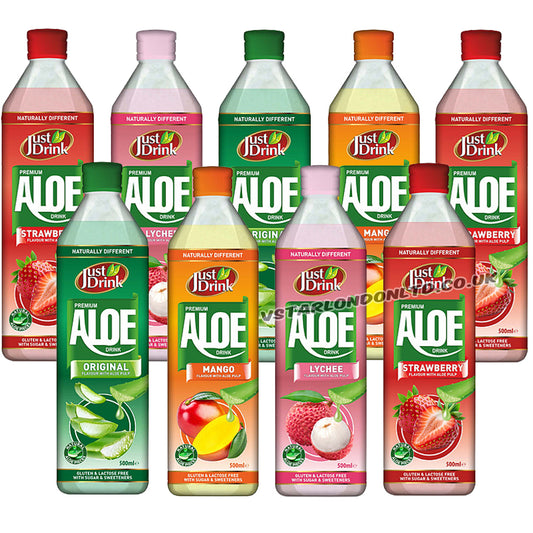 Just Drink Random Mixed Flavours Juice Drink Bottles 500ml (6 & 12)