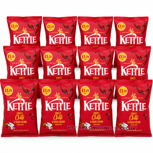 Kettle Sweet Chilli & Sour Cream Chips PMP 80g (Box of 12)