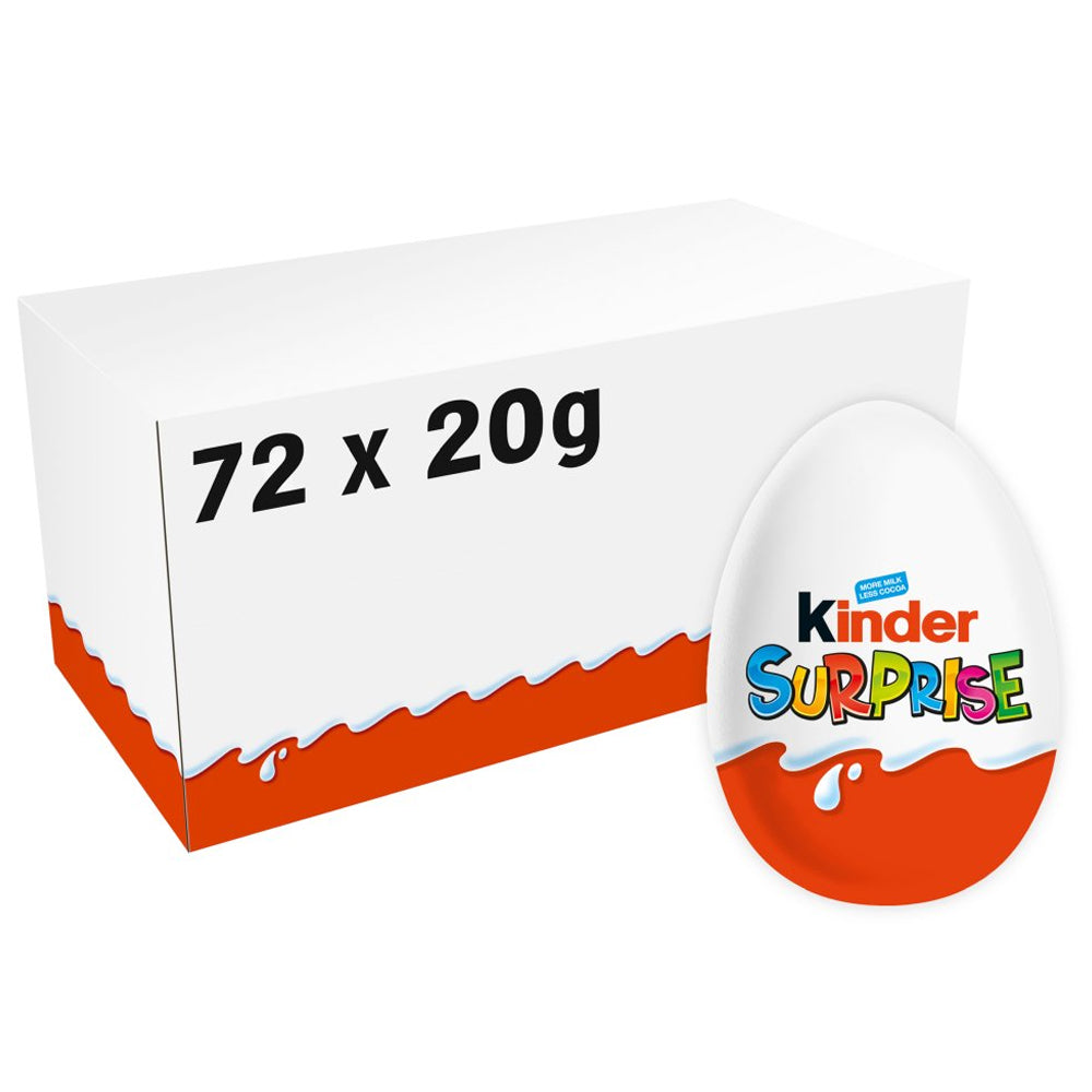 Kinder Surprise Milk Chocolate Eggs with Toy 36 x 20g