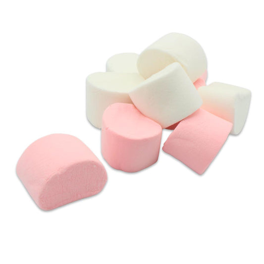 Kingsway Pink & White Mallows Marshmallows 1kg Bulk Bag