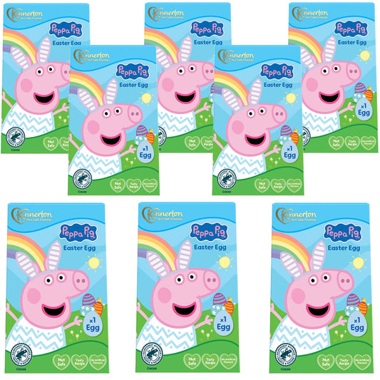 Kinnerton Peppa Pig Milk Chocolate Easter Egg 50g (Pack of 9)