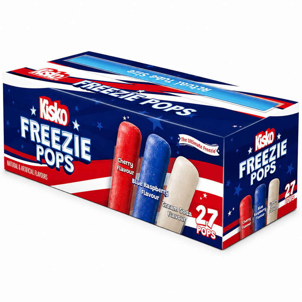 Kisko Freezie Pops 27 x 150ml (4.05kg)