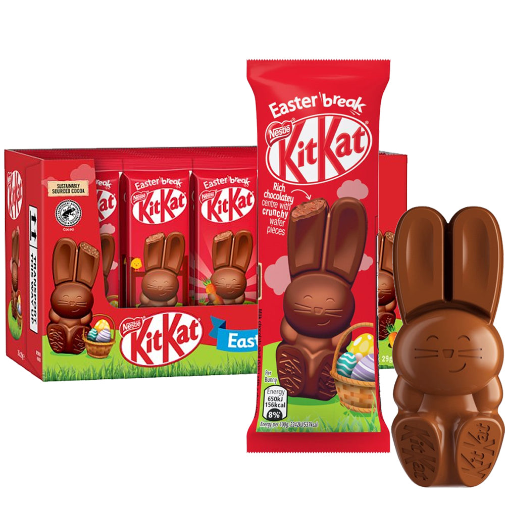 Kit Kat Bunny Milk Chocolate Easter Figure 29g (Box of 35)
