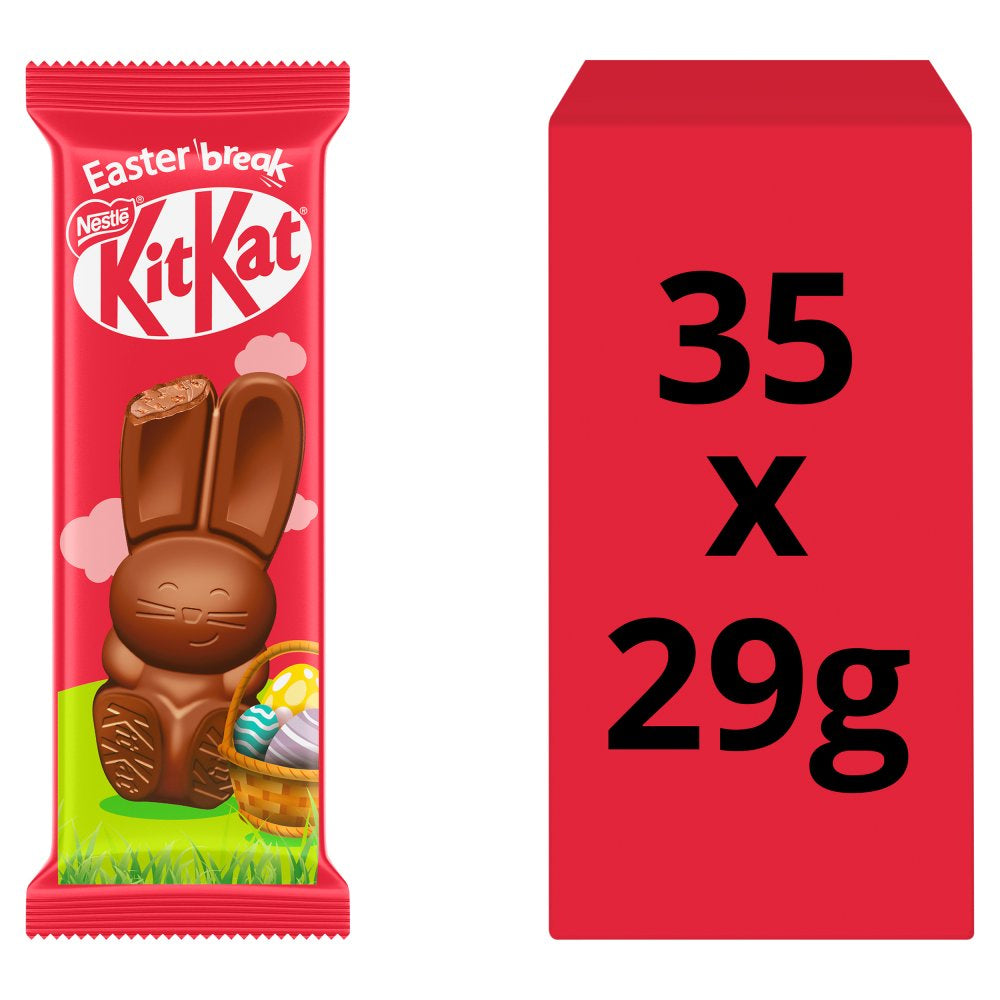 Kit Kat Bunny Milk Chocolate Easter Figure 29g (Box of 35)