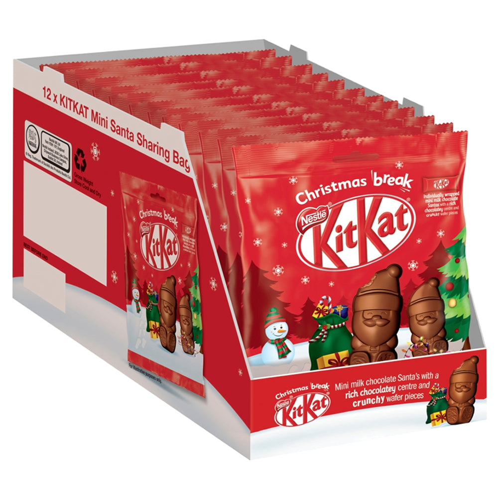 Kit Kat Santa Milk Chocolate Bag 12 x 55g