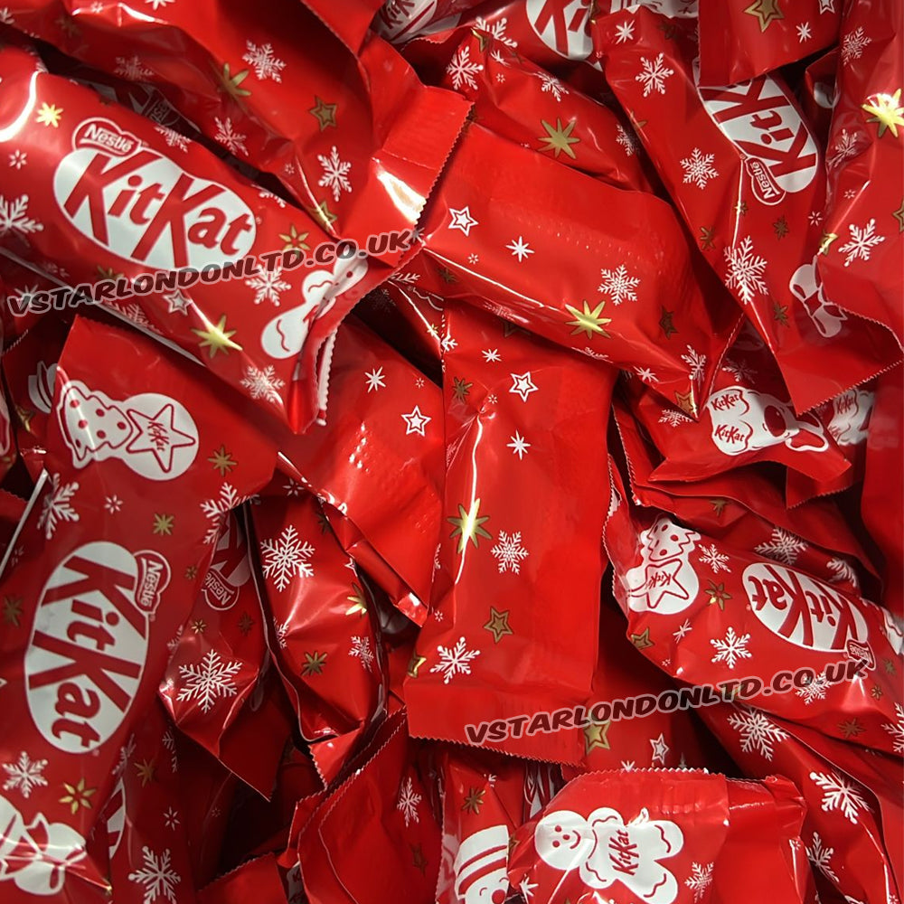 Nestlé KitKat Christmas Friends Festive Figures Bulk Box – 50 & 100 Pieces