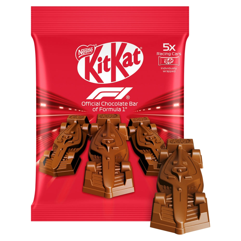 KitKat F1 プレミアムモデルカー KitKat F1 Chocolate Car Figures 55g Multipack | 6 & 12 Bags – UK