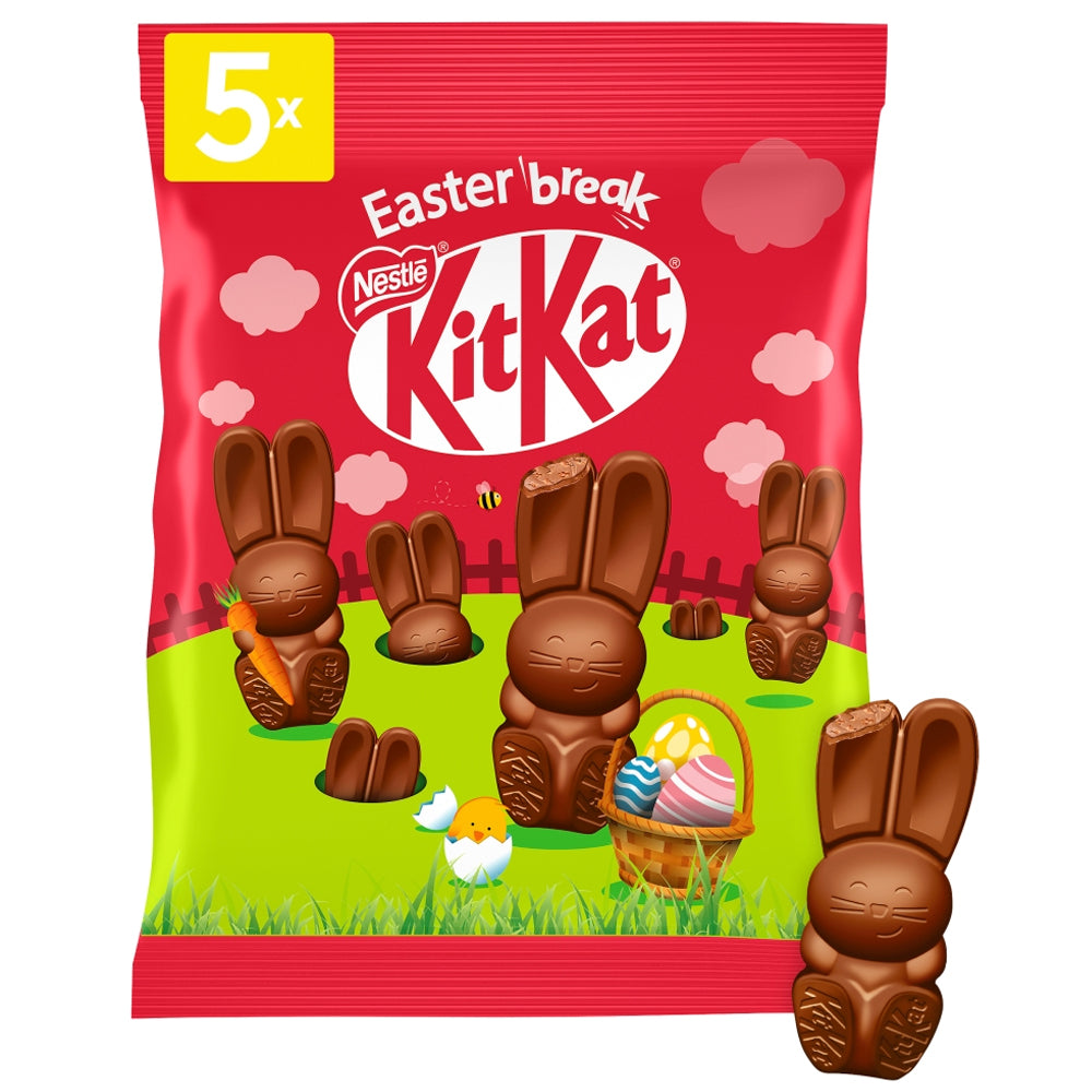 Kit Kat Bunny Milk Chocolate Easter Sharing Bag 55g (Box of 12)