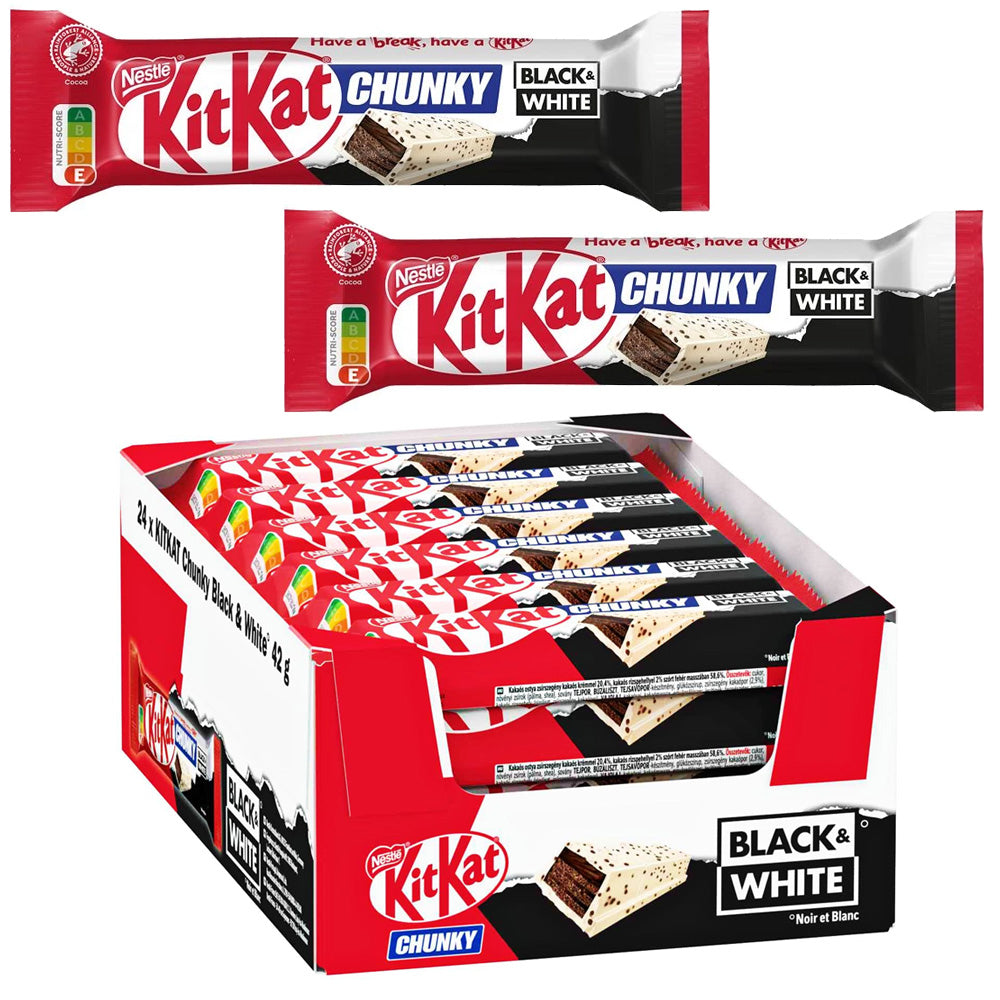 Kit Kat Chunky Black & White 42g (Box Of 24)