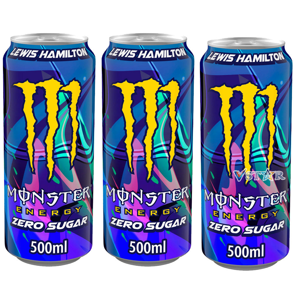 Monster Energy Drink Variety Pack Flavors 3 x 500ml Cans