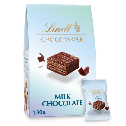 Lindt Choco Wafer Milk Chocolate Sharing Box 130g | Vegetarian