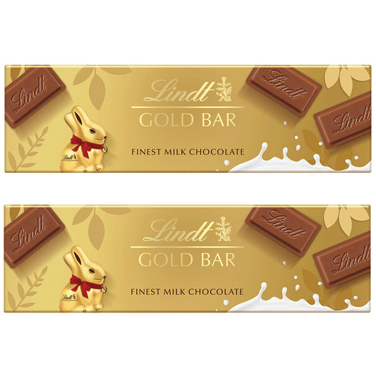 Lindt Gold Bunny Easter Milk Chocolate Bar 2 x 300g