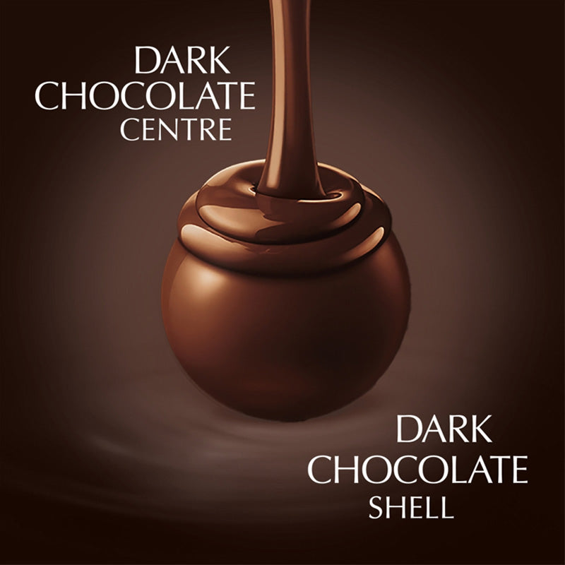 Lindt Lindor Extra Dark Chocolate Truffles 200g Box– 70% Cocoa