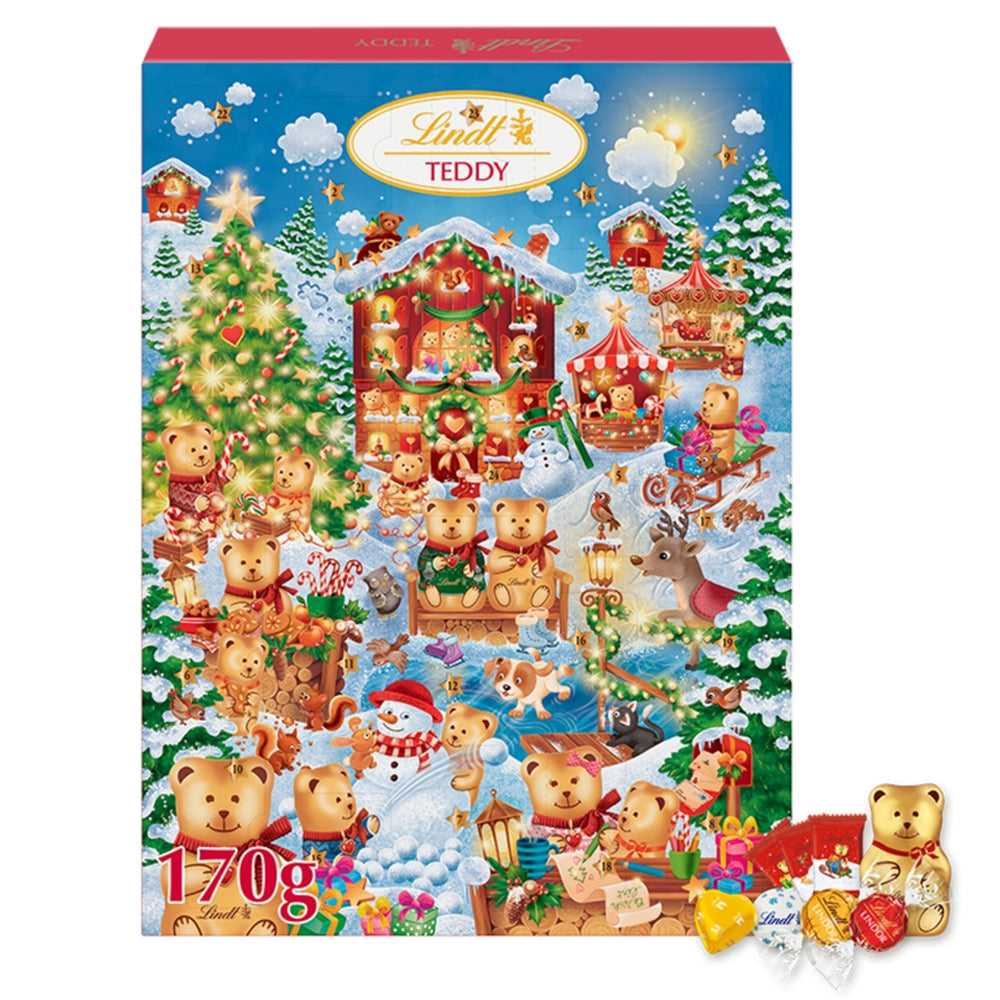 Lindt TEDDY Winter Wonderland Advent Calendar 170g