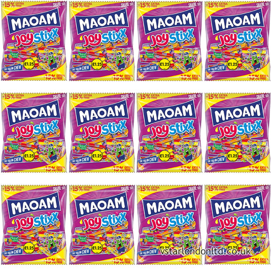 MAOAM Joystixx Fruit & Cola Flavour Chewy Sweets 14 x 161g PMP