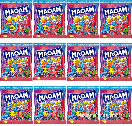 MAOAM Summer Edition Summer Berries Stripes  14 x 140g PMP