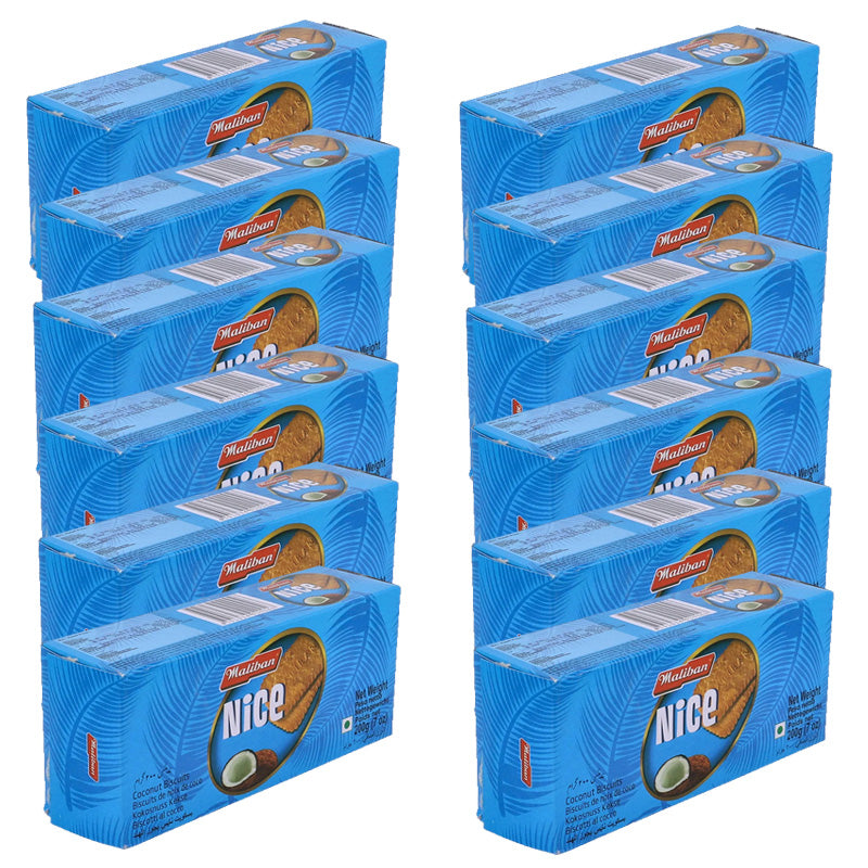 Maliban Nice Biscuit PMP 200g – 6, 12 & 24 Packs – Coconut Biscuits