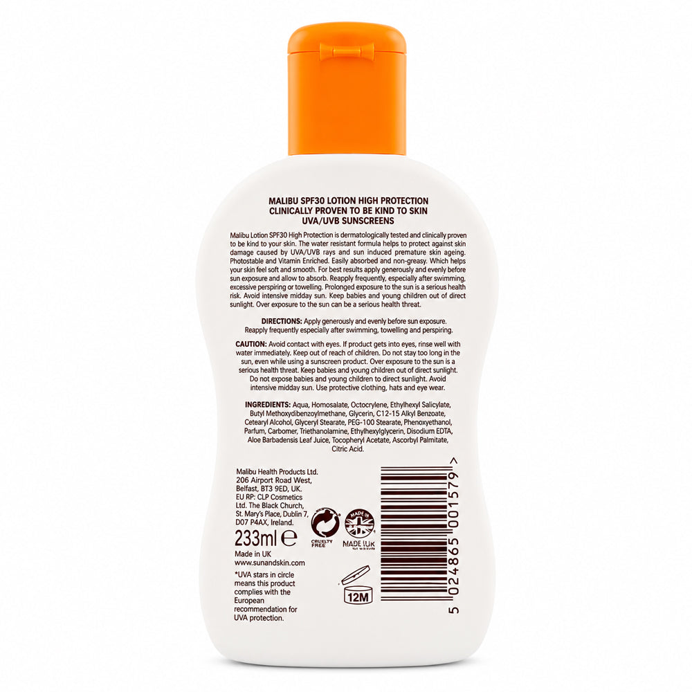 Malibu SPF 30 Sun Lotion 200ml