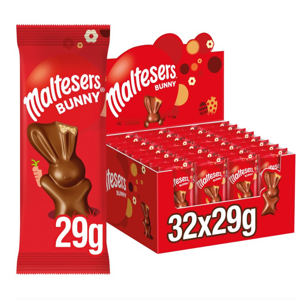 Maltesers Chocolate Easter Bunny Treat 29g (Box of 32)