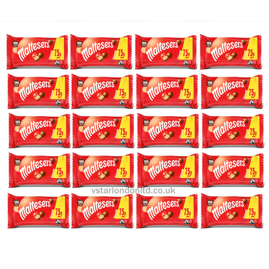 Maltesers Milk Chocolate & Honeycomb Snack Bag 37g(Pack of 20 & 40) PMP
