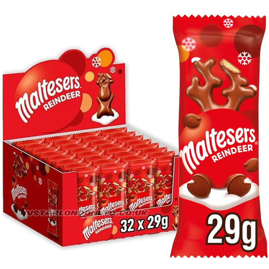 Maltesers Reindeer Chocolate Christmas Treats 32 x 29g