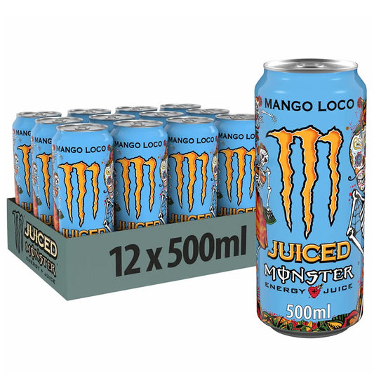 Monster Energy Mango Loco 12 x 500ml Cans