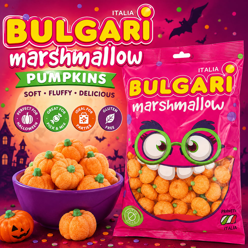 Pumpkin Marshmallows Soft Vanilla Halloween Sweets (1kg - 5kg)