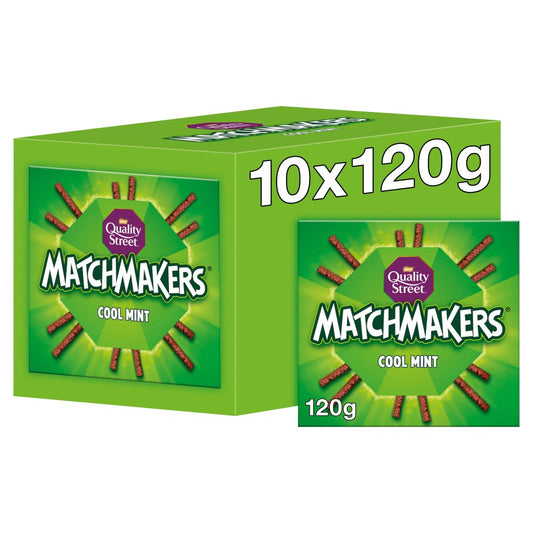 Quality Street Matchmakers Mint Chocolate Sticks 10×120g