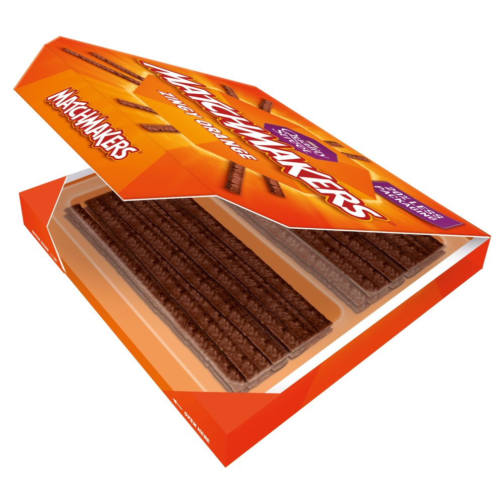 Matchmaker Snack Matchmakers Orange Chocolate 10×120g | Quality Street Treats – UK Cash ...