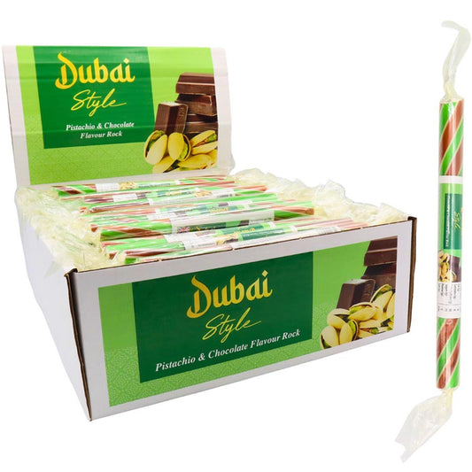 McAdams Dubai Style Rock 120 x 25g – Pistachio & Chocolate Flavour
