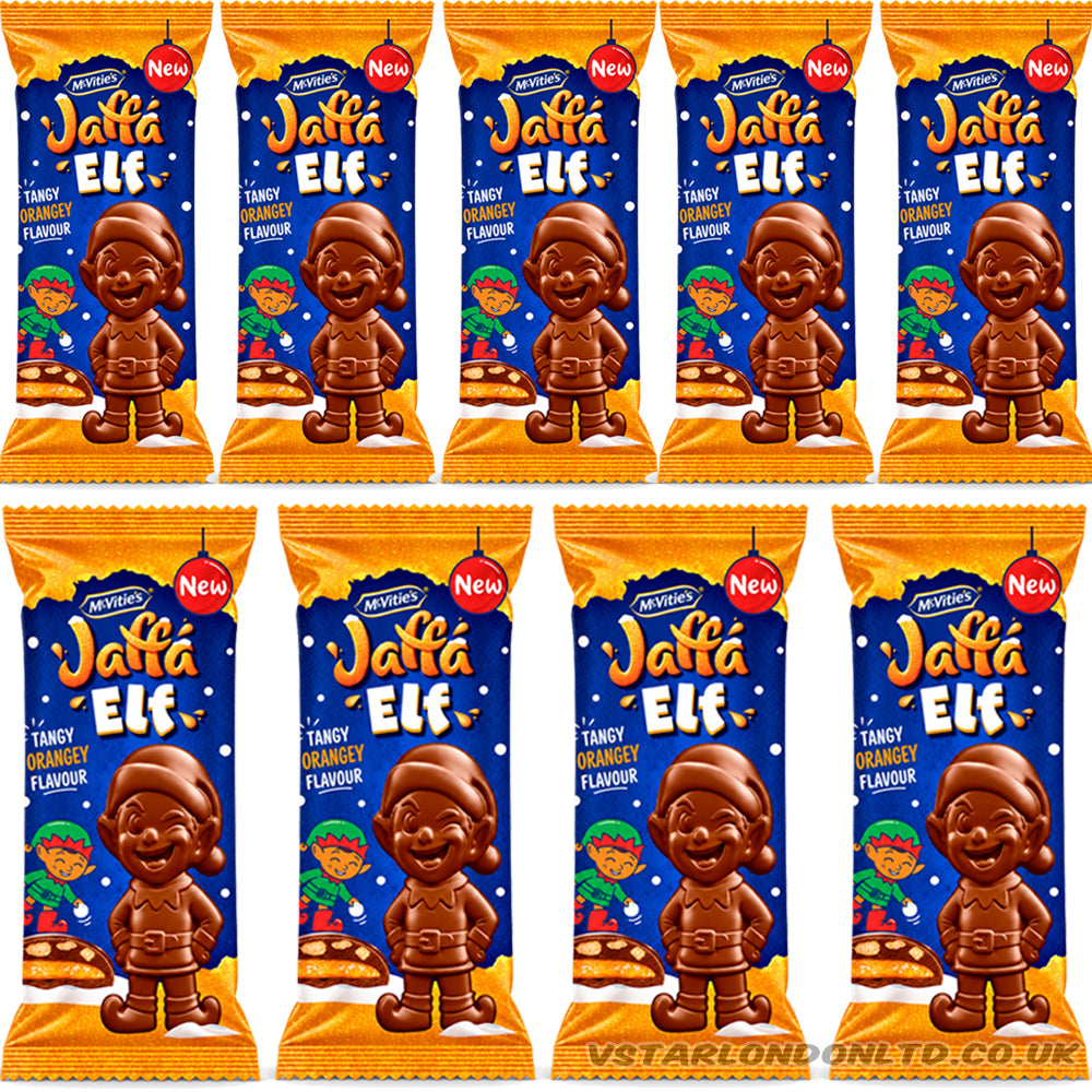 McVitie's Jaffa Elf Tangy Orange Flavour 29g (16 & 32 Bars)