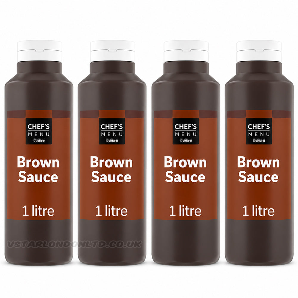 Chef’s Menu 1L Sauce Bottles Variety Pack (2, 4 or 6 Bottles)