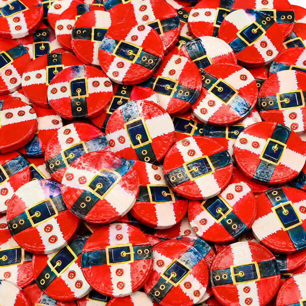 Milk Chocolate Santa's Belt Coins Bag 1kg
