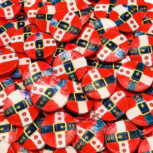 Milk Chocolate Santa's Belt Coins Bag 1kg
