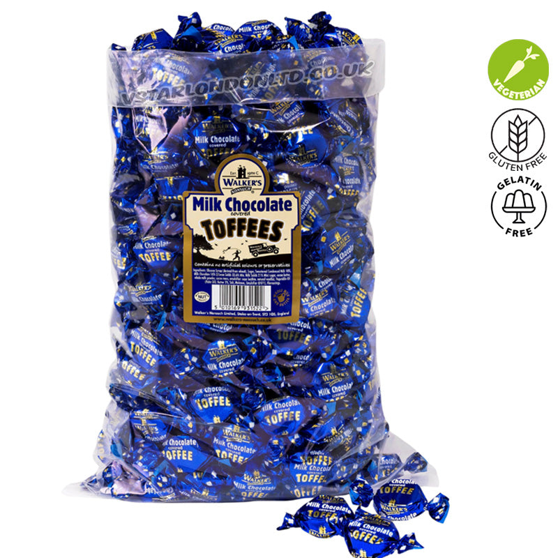 Walkers Nonsuch Toffees Eclairs Assorted Flavours 2.5kg Bulk Sweet Range
