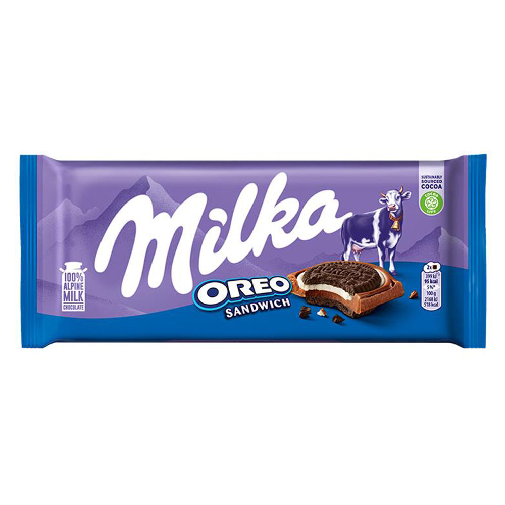 Milka Oreo Sandwich Chocolate Tablet 16 x 92g