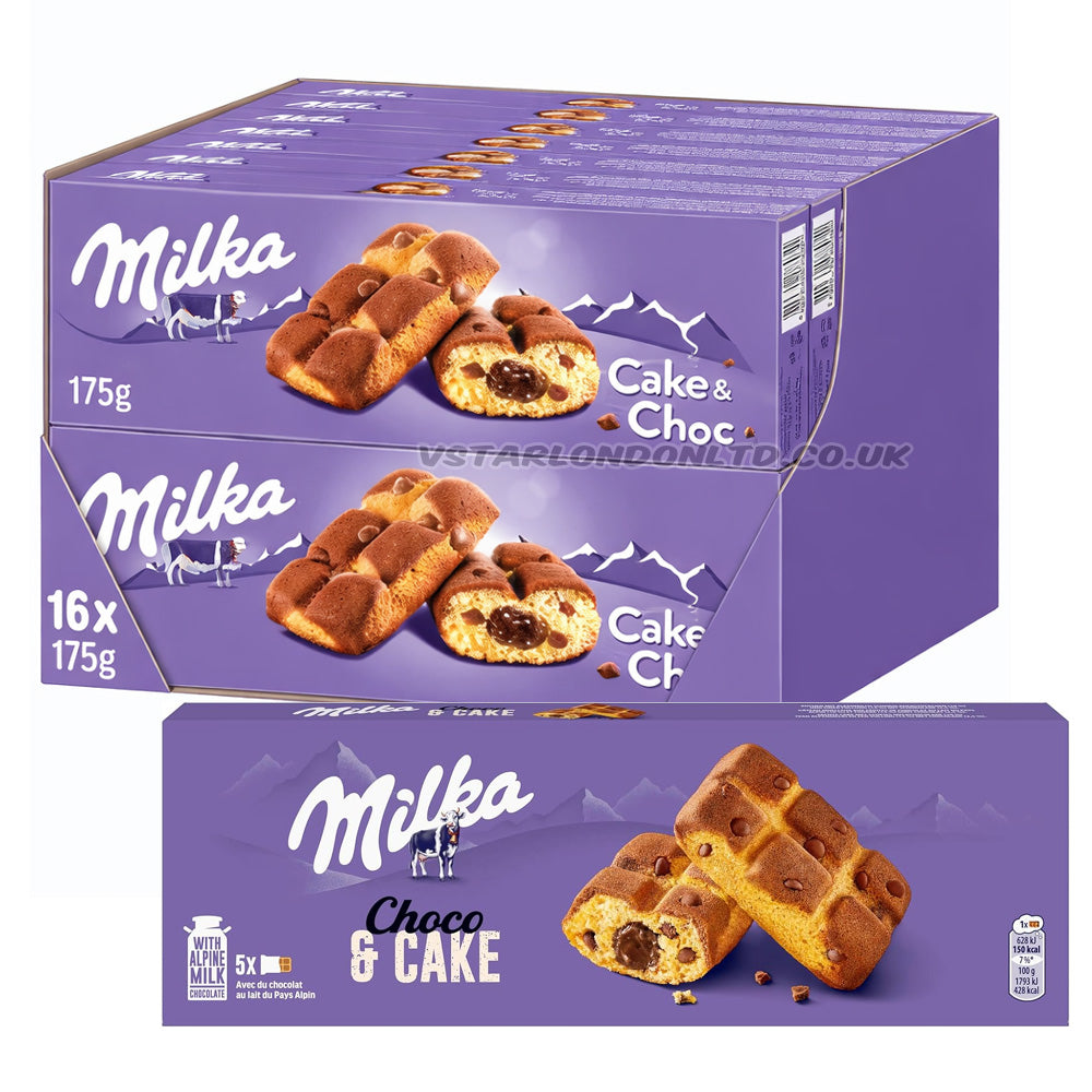 Milka Cake & Choc 175g (Case of 16)