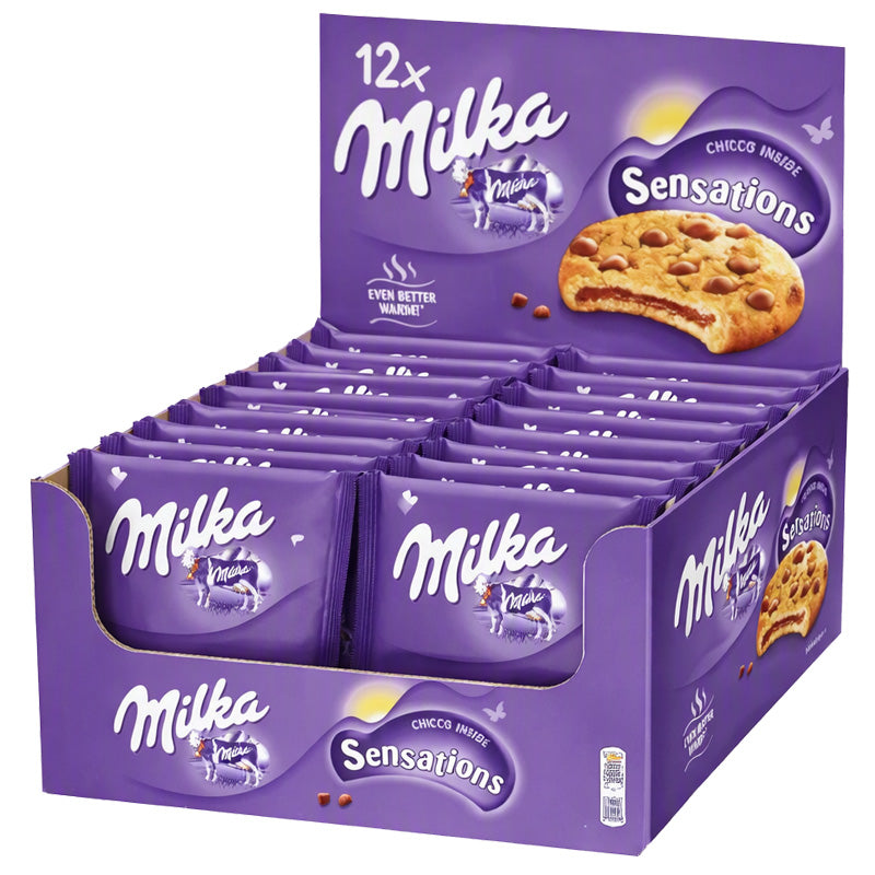 Milka Sensations Choco Inside 156g – Chocolate Biscuits (6 & 12 Packs)
