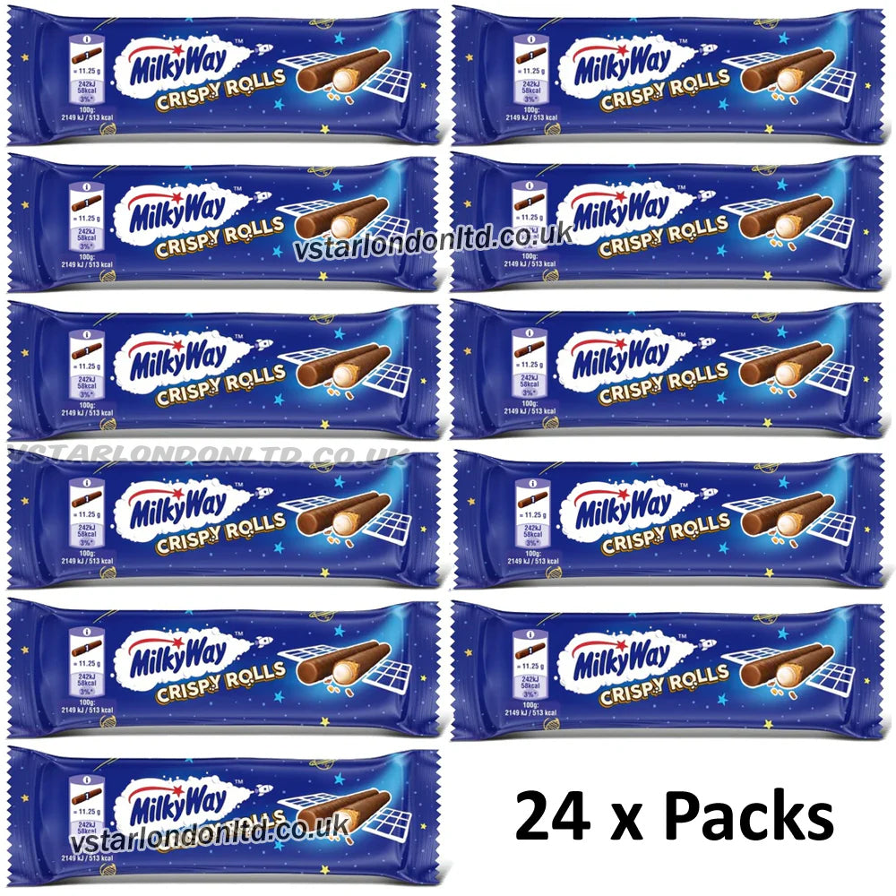 Mixed Crispy Rolls – Milky Way, Twix & Bounty (12 & 24 Bars)