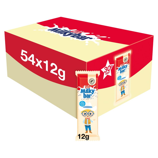 Milkybar Kid White Chocolate Bar 54 x 12g PMP