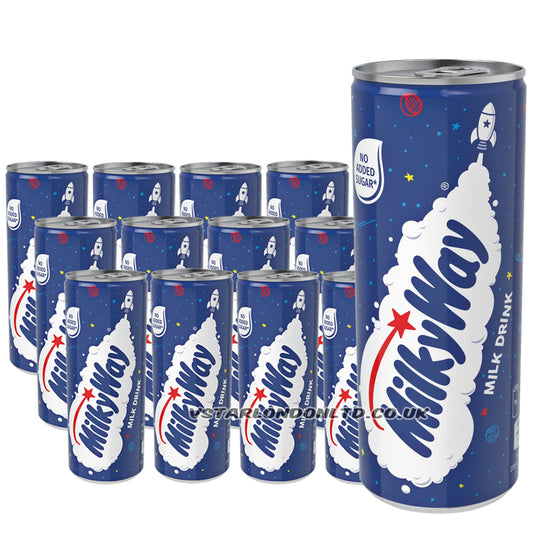 Milkyway Chocolate & Malt Vanilla Milk Drink 12 x 250ml