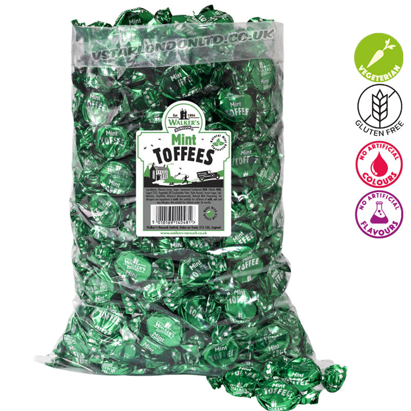 Walkers Nonsuch Toffees Eclairs Assorted Flavours 2.5kg Bulk Sweet Range