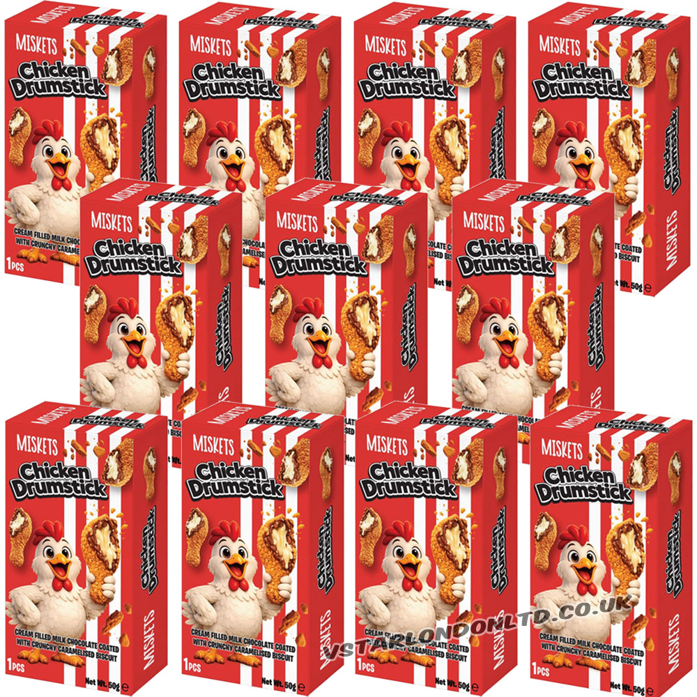Miskets Chicken Drumstick 50g Box (6 or 12 Boxes)