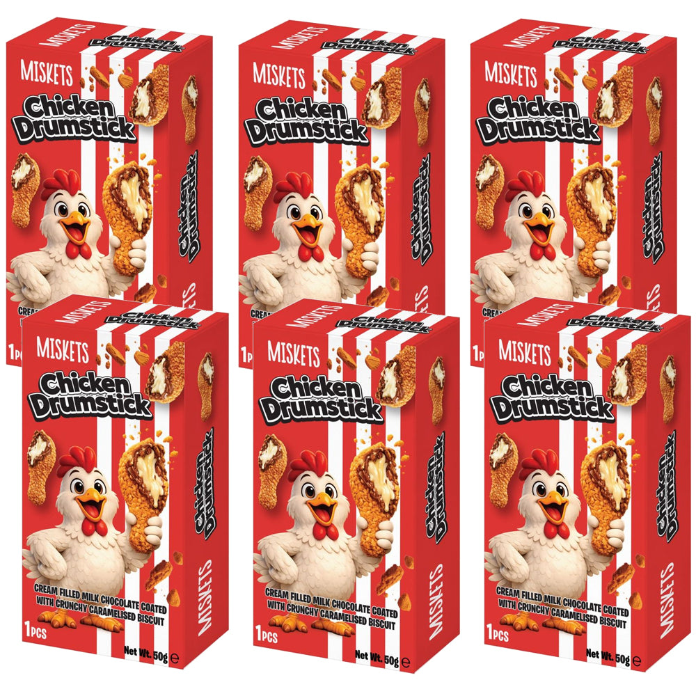 Miskets Chicken Drumstick 50g Box (6 or 12 Boxes)