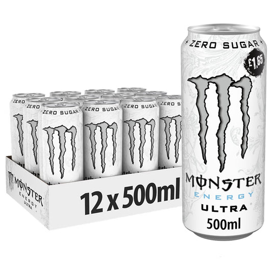 Monster Energy Ultra Zero Sugar 12 x 500ml PMP